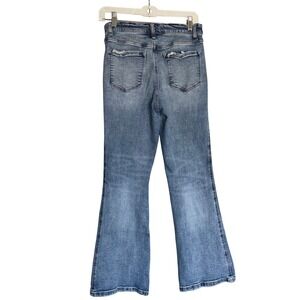 Flying Monkey Womens 25 High Rise Bootcut Jeans Distressed Stretch 2016 Y2K 90s